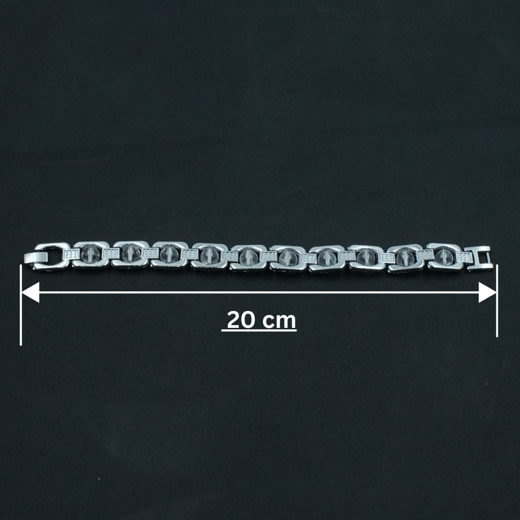 Rupastha Premium Sphatik Luxury Link Bracelet