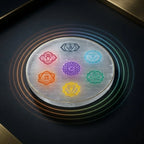 Rupastha Selenite 7 Chakra Charging Plate