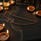 Rupastha Silver-Plated Pure Rudraksha Mala