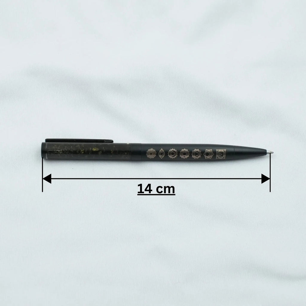 Rupastha Stealth Black Pyrite Crystal Pen