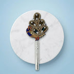 Silver Peacock Design Morpankh